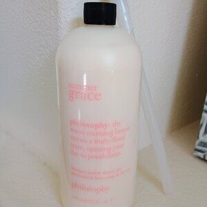 PHILOSOPHY SUMMER GRACE 3-in-1 SHAMPOO, SHOWER GEL, BUBBLE BATH JUMBO SIZE